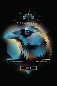 Umelecká tlač Harry Potter - Ravenclaw