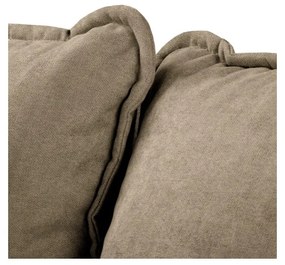 Svetlohnedá rohová pohovka (pravý roh) Beata - Ropez