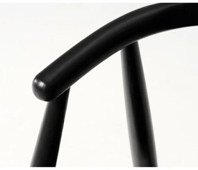 Čierna jedálenská stolička Relate – Unique Furniture