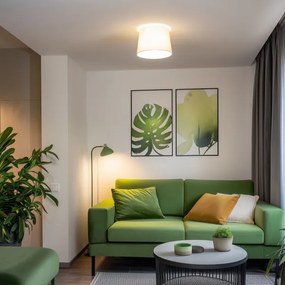 Brilagi - LED prisadený luster CERIA 1xE27/40W/230V pr. 30 cm béžový