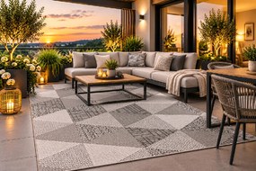 Koberec Jeans (In/Outdoor) 19044/180 rozmery koberec: 40x60 cm
