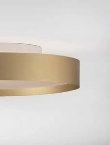 LED stmievateľné zlaté moderné stropné svietidlo Roi 40