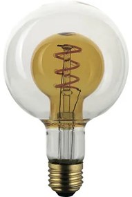 LED žiarovka FLAIR G95 E27 / 4 W ( 25 W ) 250 lm 1800 K číra/amber