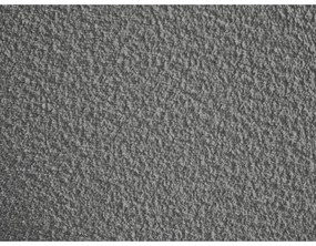 Sivá podnožka z textílie bouclé Tina – Bobochic Paris