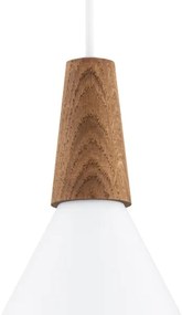 Argon 8630 - Luster na lanku KEGEL 1xE27/15W/230V biela