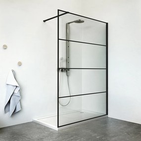Roth Bezrámová sprchová zastena PHILLY LOFT HORIZON - bez vaničky ROTH-Variant: šírka: 120 cm, počet polí: 4, orientácia: Uni - (PHILLY LOFT HORIZON …
