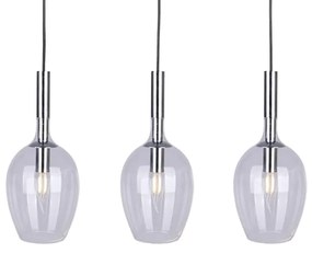 Luster na lanku TANGO 3xE14/40W/230V číra