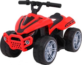 Ramiz Štvorkolka Little Monster na batérie pre najmenších červená + pohon 25W