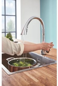 GROHE 30219002 - Elektronická drezová batéria ZEDRA TOUCH lesklý chróm