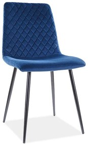 Jedálenská stolička IRIS - modrá