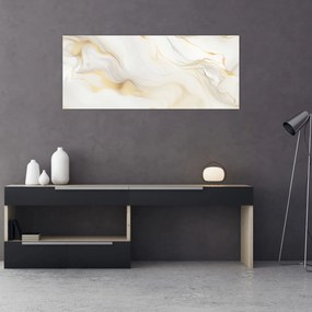 Obraz - Abstrakcia s dekorom (120x50 cm)