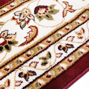 Flair Rugs, Kusový koberec Sincerity Royale Sherborne Red, 80x150, červená, obývacia izba