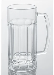 METPLAS POLYKARBONÁTOVÝ POHÁR NA PIVO 340ML PRIEHĽADNÝ