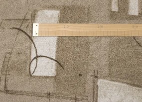 Koberce Breno Metrážny koberec LIBRA 36, šíře role 500 cm, hnedá, viacfarebná