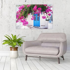 Obraz - Tradičný grécky dom (90x60 cm)