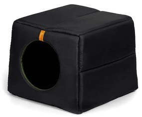 Čierna búdka pre psa 43x43 cm Up and Down L – Rexproduct