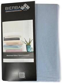 Bierbaum flanelová plachta Jeans - 180 x 200 cm