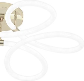 Toolight Toolight, LED moderné stropné svietidlo, 99W, 4000K, 5000lm, G023-C, zlatá, OSW-06374