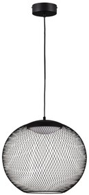 LED čierne dizajnové svietidlo Kinetic 40