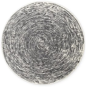 Sivo-krémový okrúhly koberec ø 160 cm Gloria Cavallo – Hanse Home