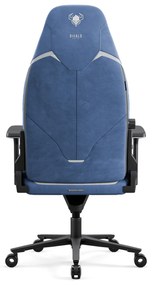 Modrá látková herná stolička Diablo X.Eye Prime Meta Ocean