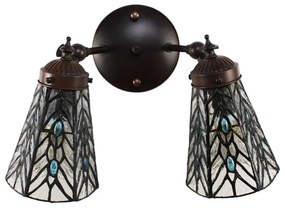 Nástenné svietidlo Tiffany 30*23 GREY