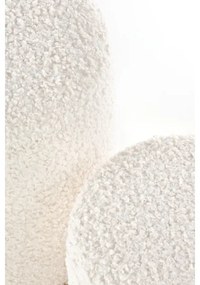 SADA 2x Taburet CANCUN pr. 31/38 cm biela/hnedá