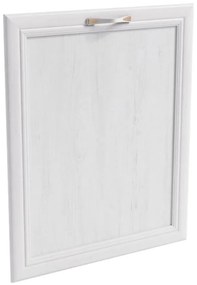 Predná stena umývačky MDF 713x596 biela/dub lancelot