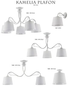 Jupiter 1349 - KM 3 PB - Stropné svietidlo KAMELIA 3xE27/60W/230V