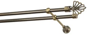 Garniže 16x16mm - dvojradové - MODERN - antik