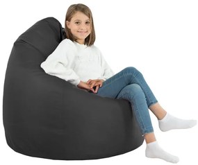 Sedací vak BAG Sako XL Ekokoža Farba: 4.Čierny