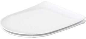 DURAVIT Soleil by Starck WC sedátko so sklápacou automatikou - Softclose, odnímateľné, tvrdé z Duroplastu, biela, 0022390000