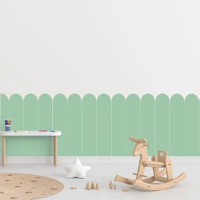 PIPPER. Oblúk - Mätová farba - textilná nálepka na stenu Farba: Tmavá, Veľkosť: 80 cm