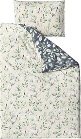 Obliečky z mikrovlákna DREAMFLOR čierno-béžové Rozmer obliečky: 70 x 90 cm | 140 x 200 cm