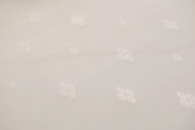 Dekorstudio Teflónovy obrus na stôl Diamond - biely Rozmer obrusu (šírka x dĺžka): 140x180cm