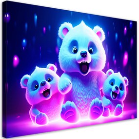 Gario Obraz na plátne Roztomilé medvedíky Rozmery: 60 x 40 cm