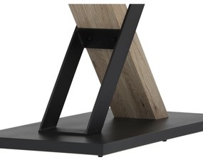 Jedálenský stôl X 165 x 80 cm, dub San Remo