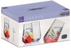 Crystalex Poháre SANDRA 440 ml, 6 ks