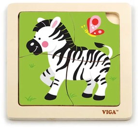 Puzzle na podložke Viga 51317 zebra