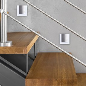 Schodiskové LED svietidlo Capri, 1x LED 0,6w, 3000k, s