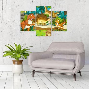 Obraz - Dinosauria (90x60 cm)