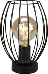 Stolná lampa 1xE27/25W/230V čierna