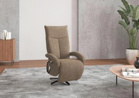 XXXLutz KRESLO, textil, svetlohnedá Sit & More - Online Only obývacie izby - 00014400991H
