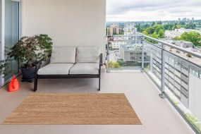 matoMAT Koberec MATA VINYL drevená podlaha dosky na terasu 120 cm