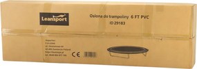Ochrana pružín pre trampolínu LEAN SPRING PAD, čierna, 180–183 cm, 6 ft