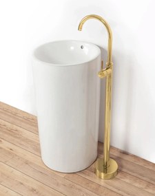 Rea Ortis - Voľne stojaca umývadlová batéria, zlatá, REA-B4890