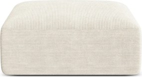 Béžová menčestrová podnožka Campi – Cosmopolitan Design