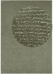 Hanse Home, Kusový koberec Cloud 103931 Mossgreen, 120x170, zelená, chodba / predsieň