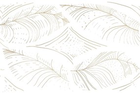 Samolepiaca tapeta jemná štruktúra listov