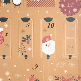 Sviečky SANTA'S SELECTIONS adventný kalendár 761089 (24 ks)